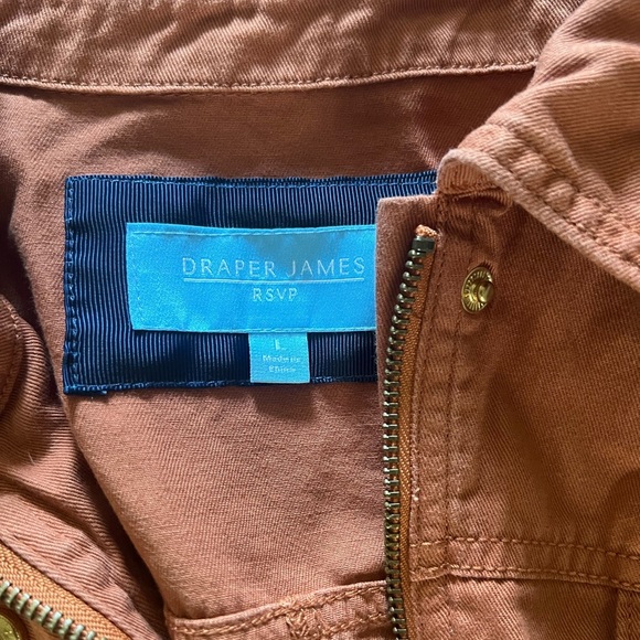 Draper James Cinnamon Field Jacket Long Sleeve Belted jacket. Missing the belt! - Picture 6 of 6